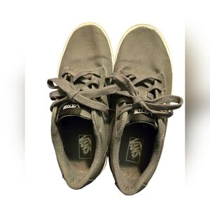 Gray Kids Vans Shoes